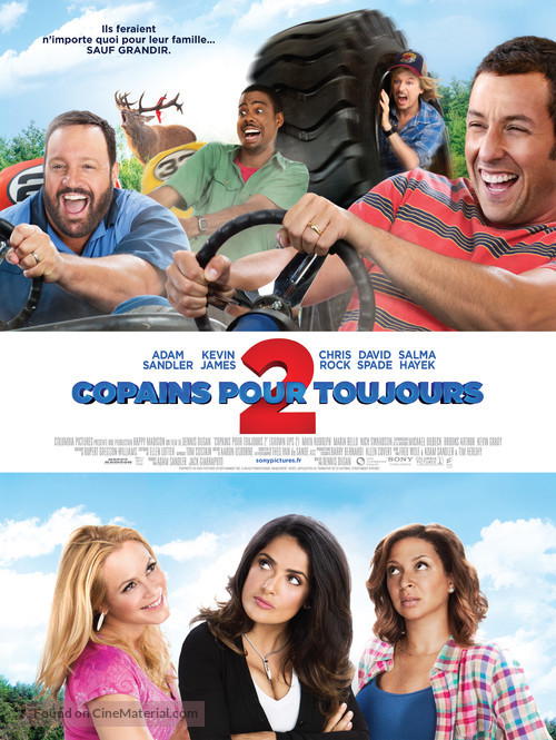 Grown Ups 2 - French Movie Poster