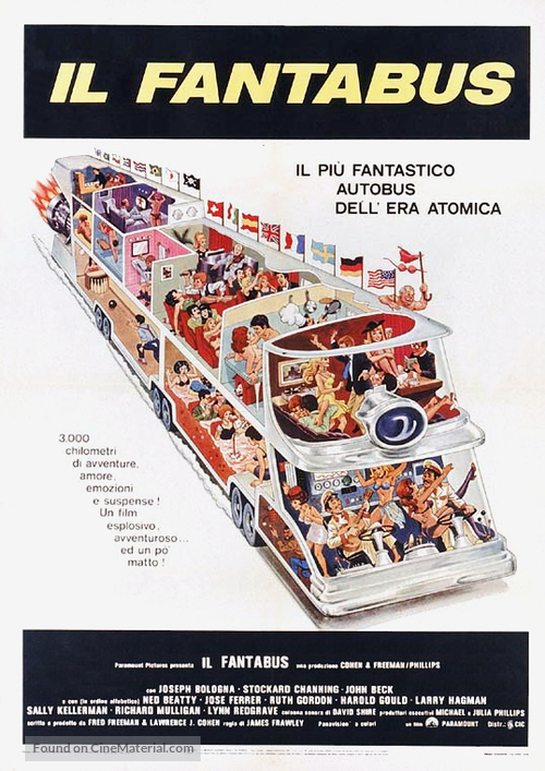 The Big Bus - Italian Movie Poster