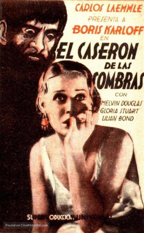 The Old Dark House - Spanish Movie Poster