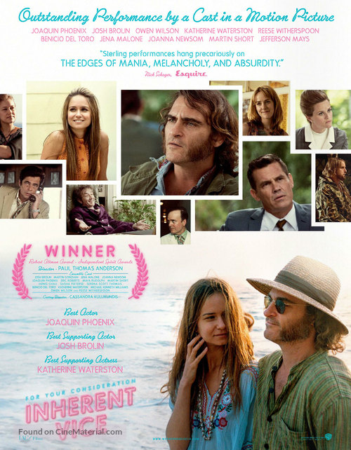 Inherent Vice - For your consideration movie poster