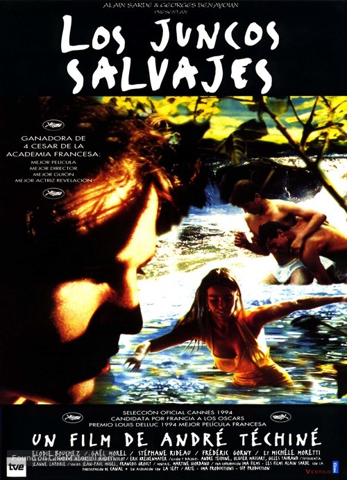 Les roseaux sauvages - Spanish Movie Poster