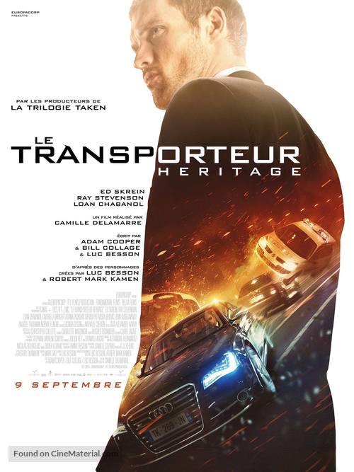 The Transporter Refueled - French Movie Poster