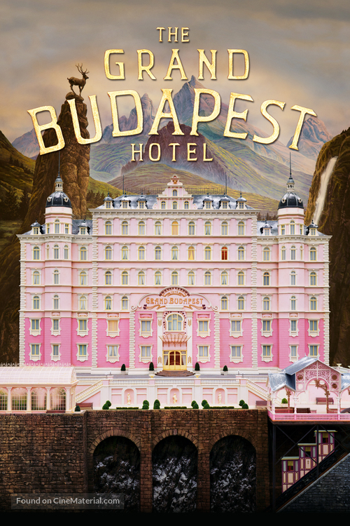 The Grand Budapest Hotel - DVD movie cover