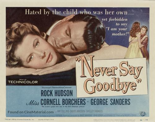 Never Say Goodbye - Movie Poster