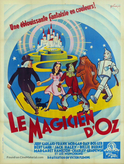 The Wizard of Oz - French Movie Poster