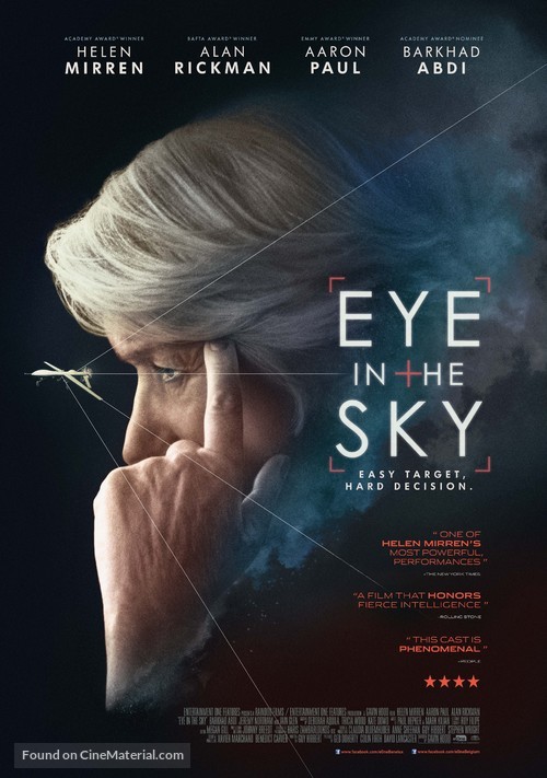Eye in the Sky - Belgian Movie Poster
