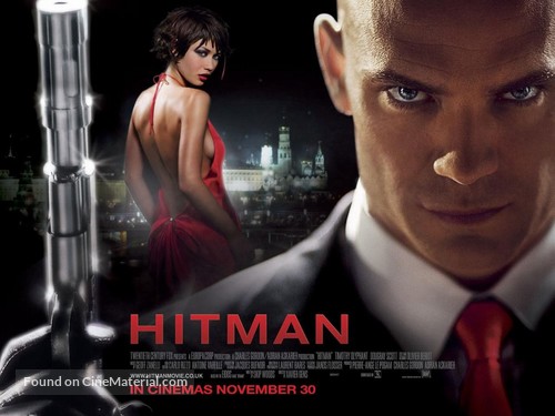 Hitman - British Movie Poster