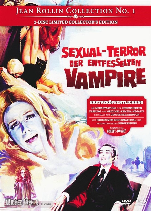 Le frisson des vampires - German Blu-Ray movie cover