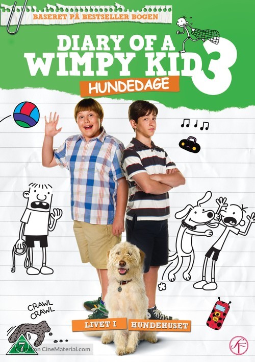 Diary of a Wimpy Kid: Dog Days - Danish DVD movie cover