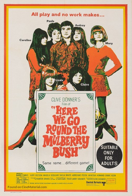 Here We Go Round the Mulberry Bush - Australian Movie Poster