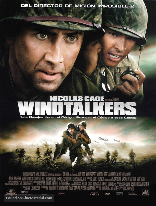 Windtalkers - Spanish Movie Poster