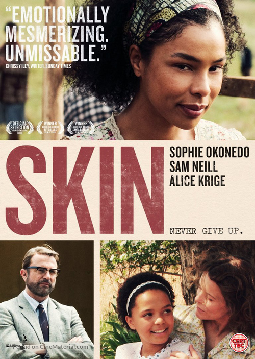 Skin - British DVD movie cover