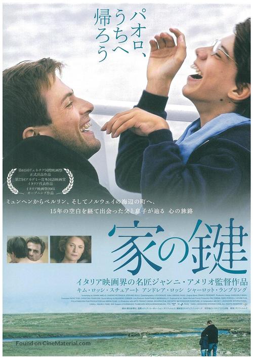 Le chiavi di casa - Japanese Movie Poster