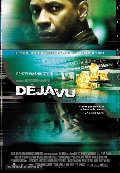 Deja Vu - Spanish Movie Poster
