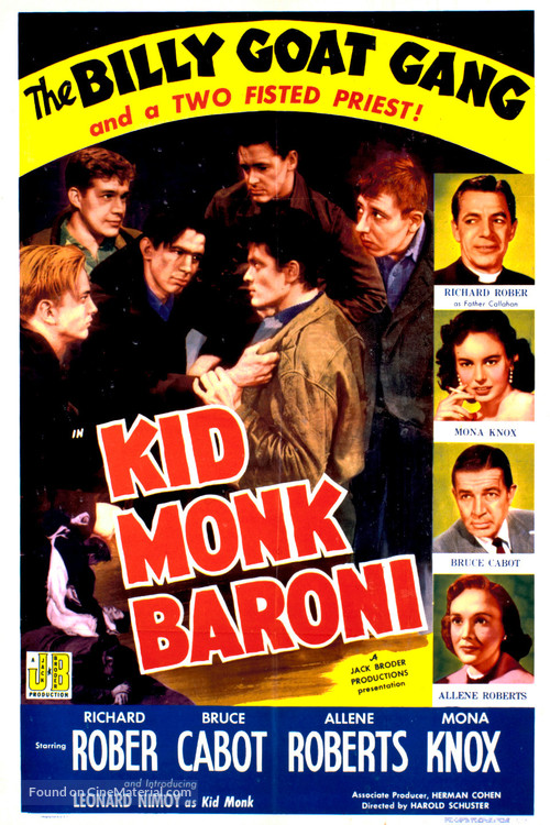 Kid Monk Baroni - Movie Poster