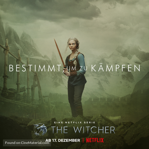 &quot;The Witcher&quot; - Danish Movie Poster