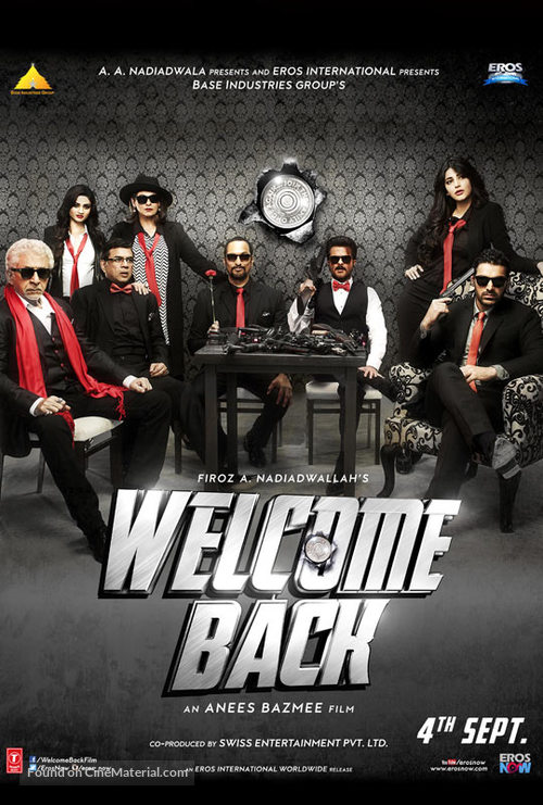 Welcome Back - Indian Movie Poster