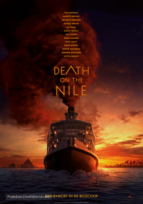 Death on the Nile - Dutch Movie Poster