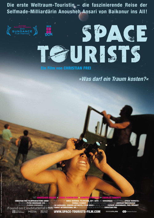 Space Tourists - German Movie Poster