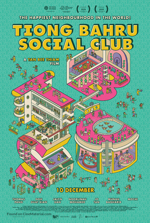 Tiong Bahru Social Club - Singaporean Movie Poster