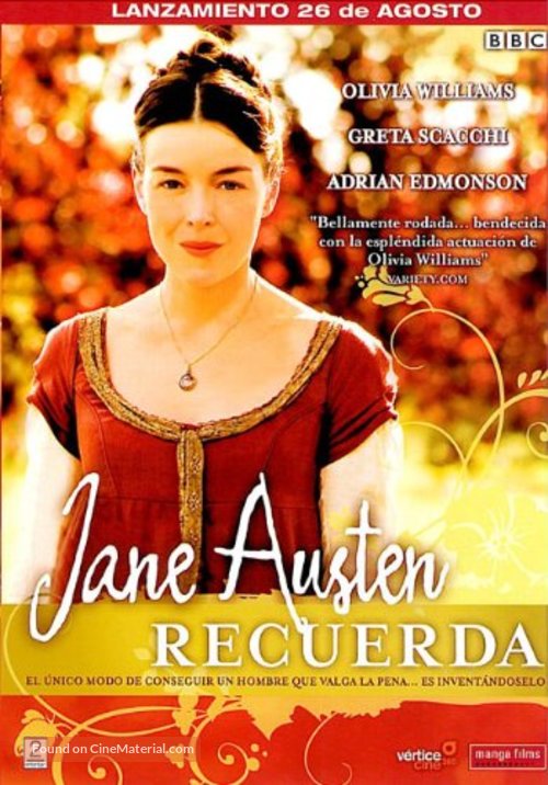 Miss Austen Regrets - Spanish Movie Cover