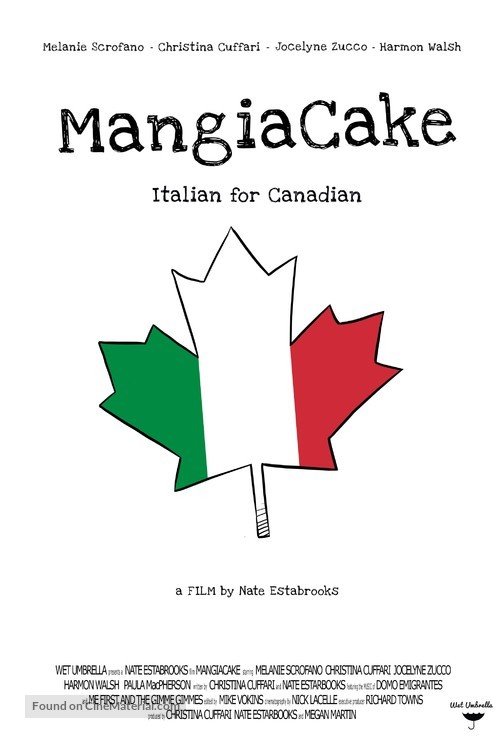 Mangiacake - Canadian Movie Poster