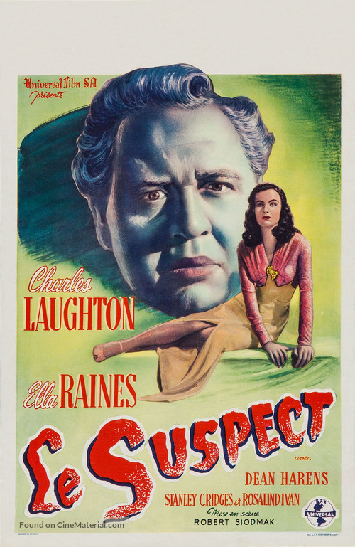 The Suspect - Belgian Movie Poster
