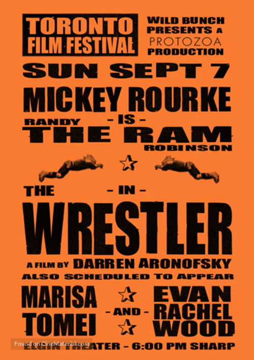The Wrestler - Canadian poster