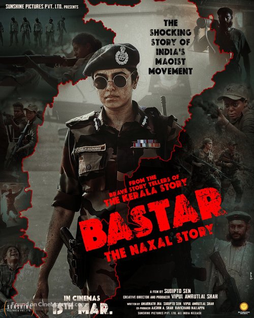 Bastar: The Naxal Story - Indian Movie Poster