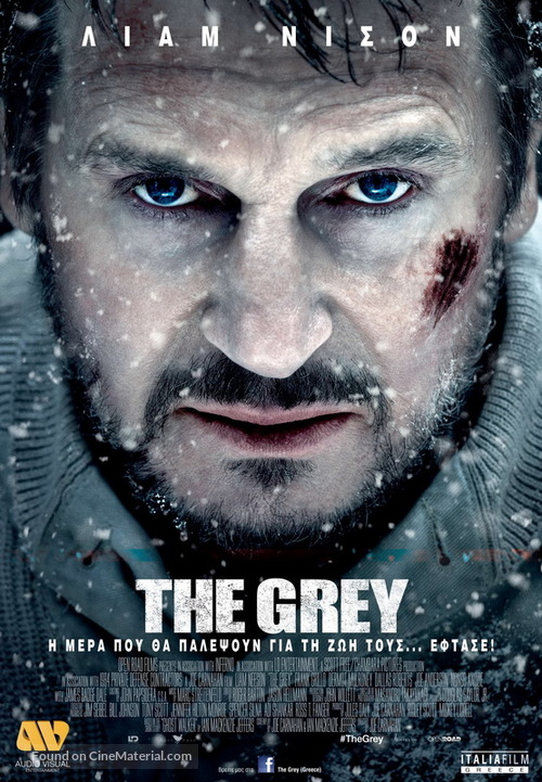 The Grey - Greek Movie Poster