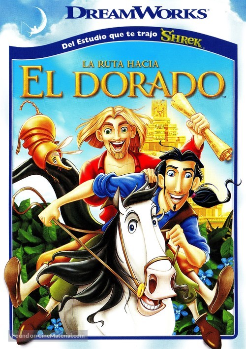 The Road to El Dorado - Spanish DVD movie cover