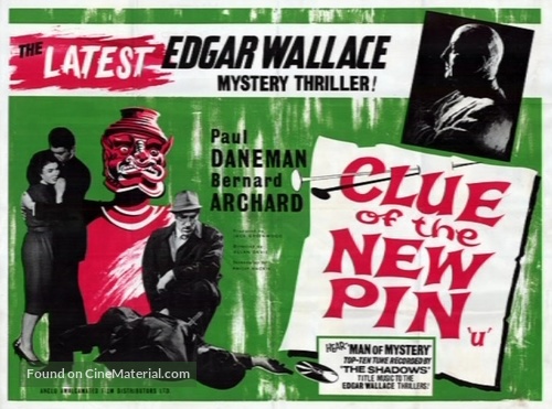 Clue of the New Pin - British Movie Poster