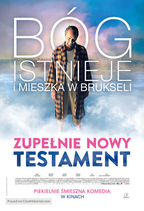 Le tout nouveau testament - Polish Movie Poster