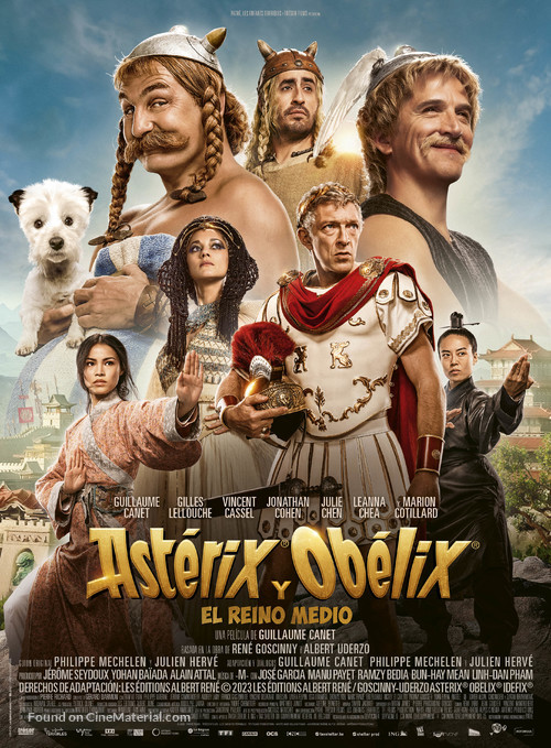 Ast&eacute;rix &amp; Ob&eacute;lix: L&#039;Empire du Milieu - Spanish Movie Poster