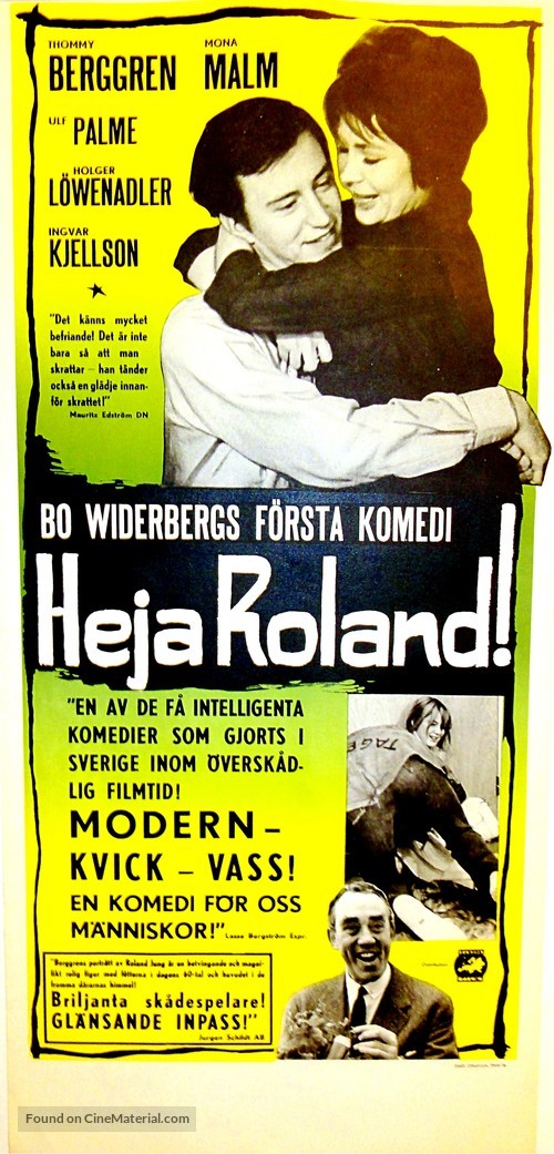 Heja Roland! - Swedish Movie Poster