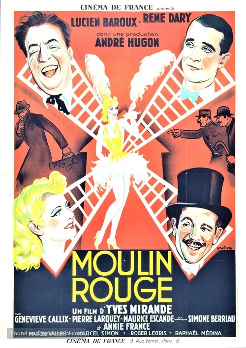 Moulin Rouge - French Movie Poster