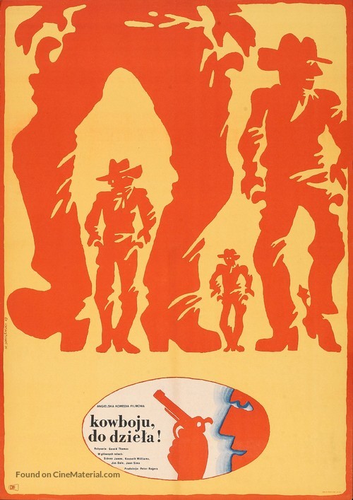 Carry on Cowboy - Polish Movie Poster