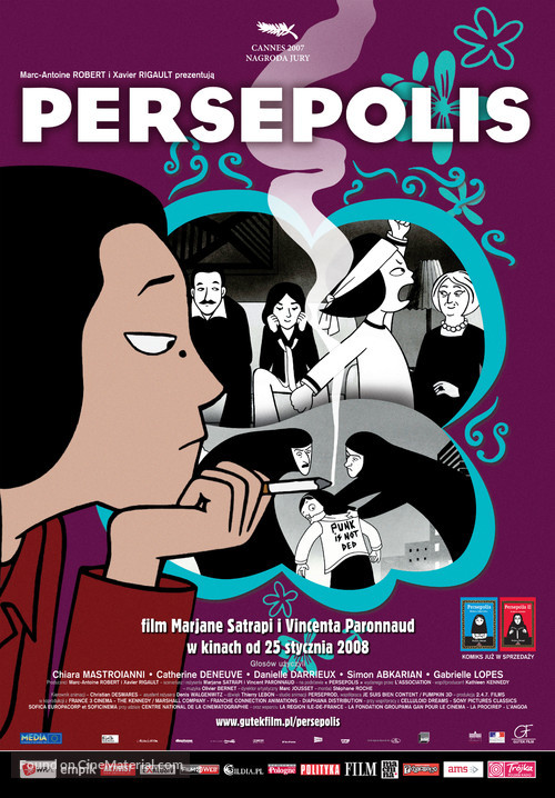 Persepolis - Polish poster