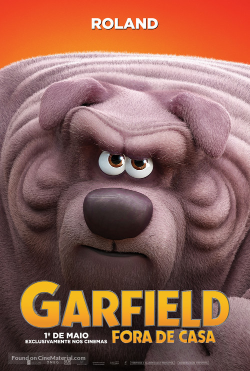 The Garfield Movie - Brazilian Movie Poster