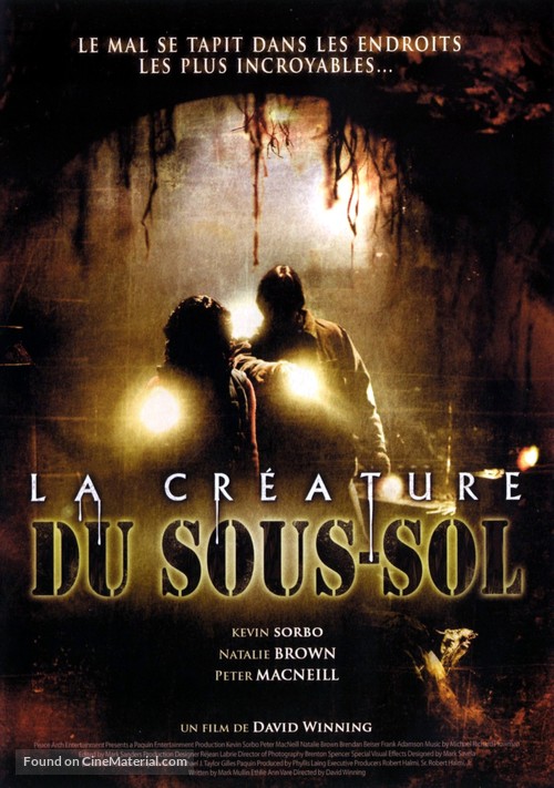 Something Beneath - French DVD movie cover