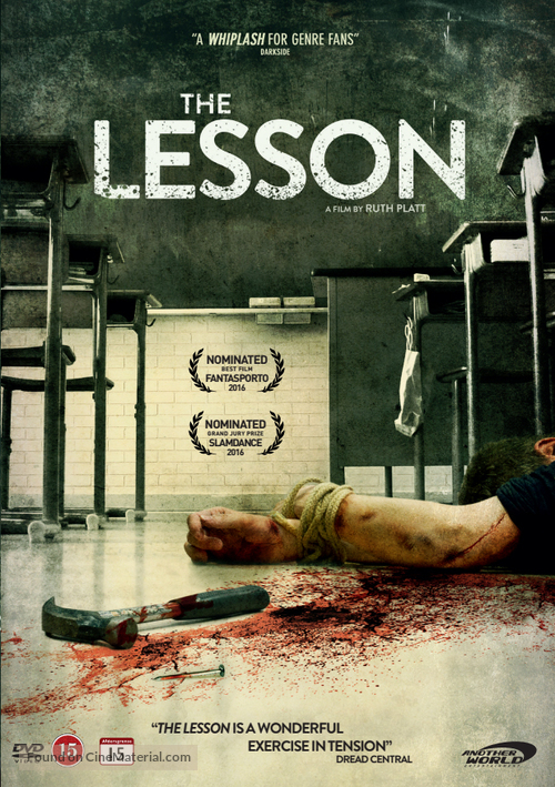 The Lesson - Danish DVD movie cover