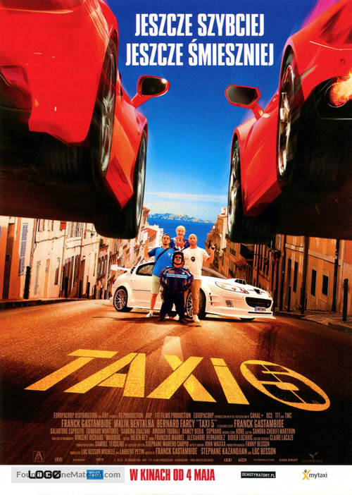 Taxi 5 - Polish Movie Poster