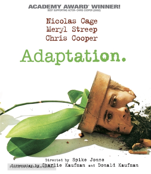 Adaptation. - Blu-Ray movie cover