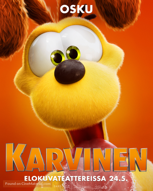 The Garfield Movie - Finnish Movie Poster