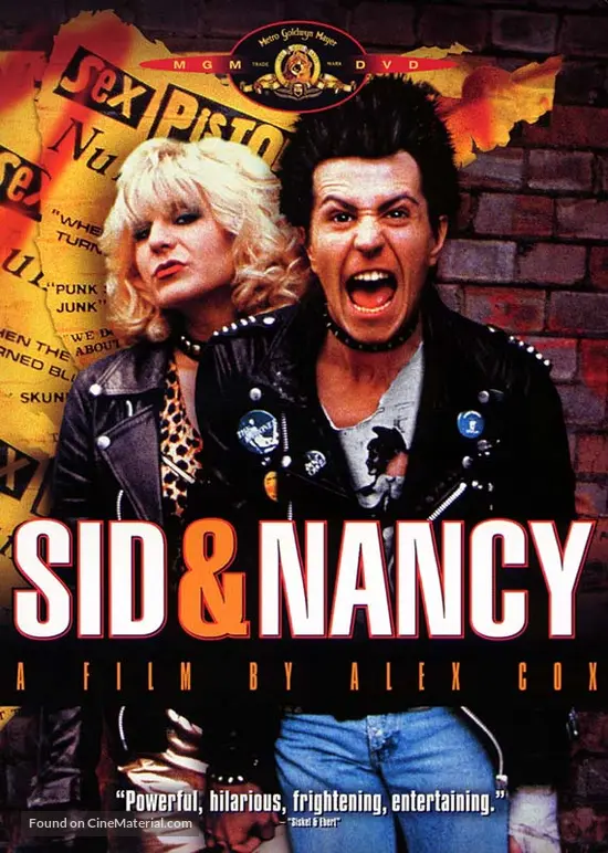 Sid and Nancy - DVD movie cover