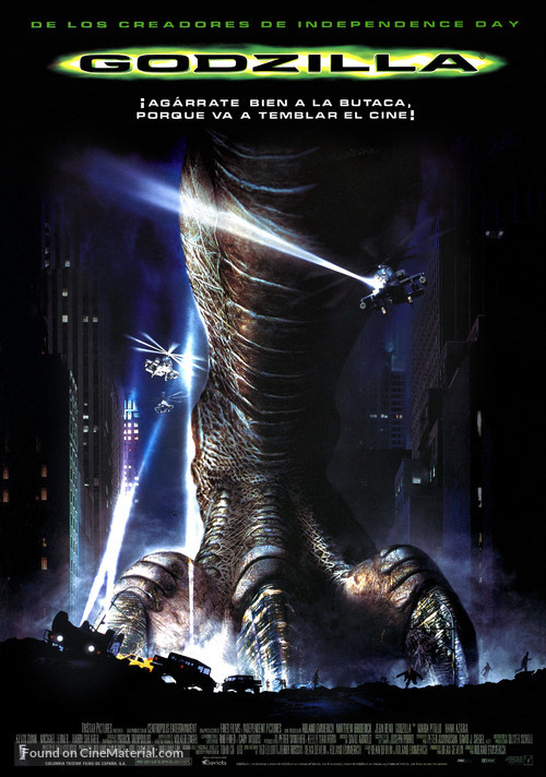Godzilla - Spanish Movie Poster