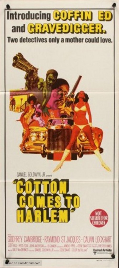 Cotton Comes to Harlem - Australian Movie Poster