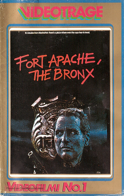 Fort Apache the Bronx - Finnish VHS movie cover