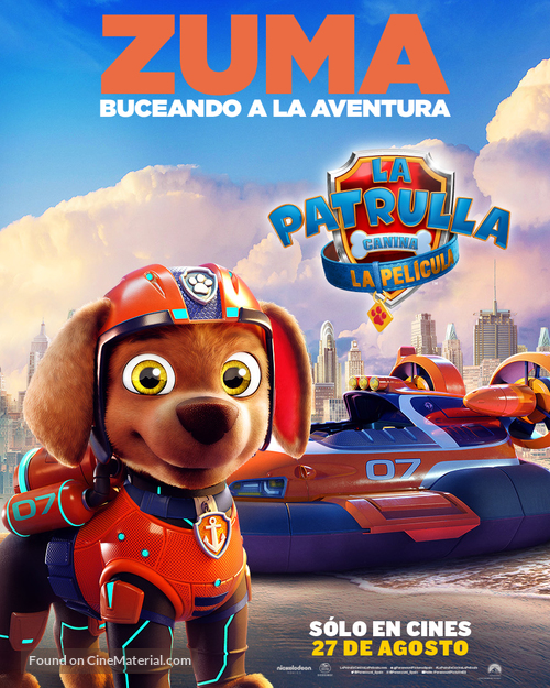 Paw Patrol: The Movie - Spanish Movie Poster