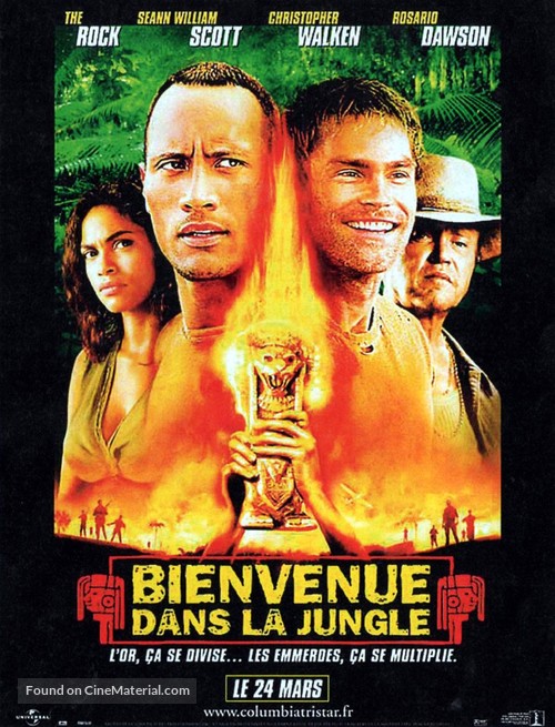 The Rundown (2003) French movie poster